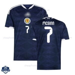 Scotland World Cup MCGINN 7 Home Football Shirts 2026 - Overview