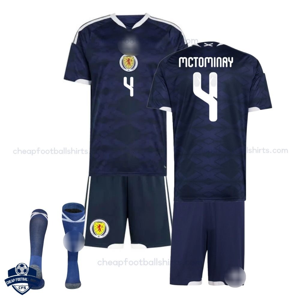 Scotland World Cup MCTOMINAY 4 Home Kids Cheap Football Kit 2026 - Overview