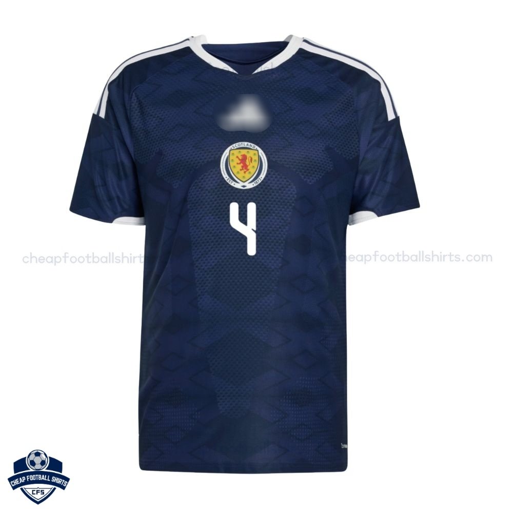 Scotland World Cup MCTOMINAY 4 Home Football Shirts 2026 - Front View