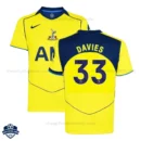 Tottenham Third Men Football Shirt 25/26 DAVIES 33 - Overview