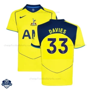 Tottenham Third Men Football Shirt 25/26 DAVIES 33 - Overview