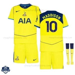 Tottenham Hotspur MADDISON 10 Third Kids Football Kit 25/26 - Overview