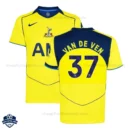 Tottenham Third Men Football Shirt 25/26 VAN DE VEN 37 - Overview