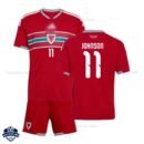 Wales World Cup JOHNSON 11 Home Kids Football Kit 2026 - Overview
