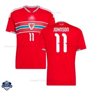 Wales World Cup JOHNSON 11 Home Men Football Shirt 2026 - Overview