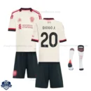 Liverpool DIOGO J. 20 Away Kids Football Kit 25/26
