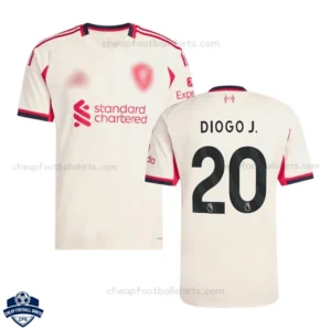 Liverpool DIOGO J. 20 Away Men Football Shirt 25/26