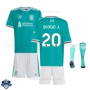 Liverpool DIOGO J. 20 Third Kids Football Kit 25/26