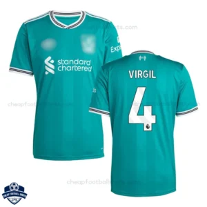 Liverpool VIRGIL 4 Third Men Football Shirt 25/26