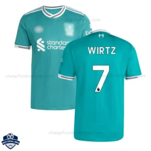 Liverpool WIRTZ 7 Third Men Football Shirt 25/26