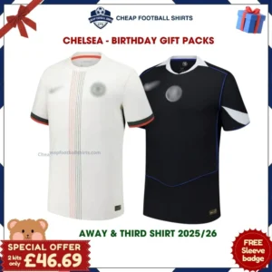 Chelsea Football Shirt Gift Pack 25/26 - Away & Third