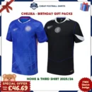 Chelsea Football Shirt Gift Pack 25/26 - Home & Third