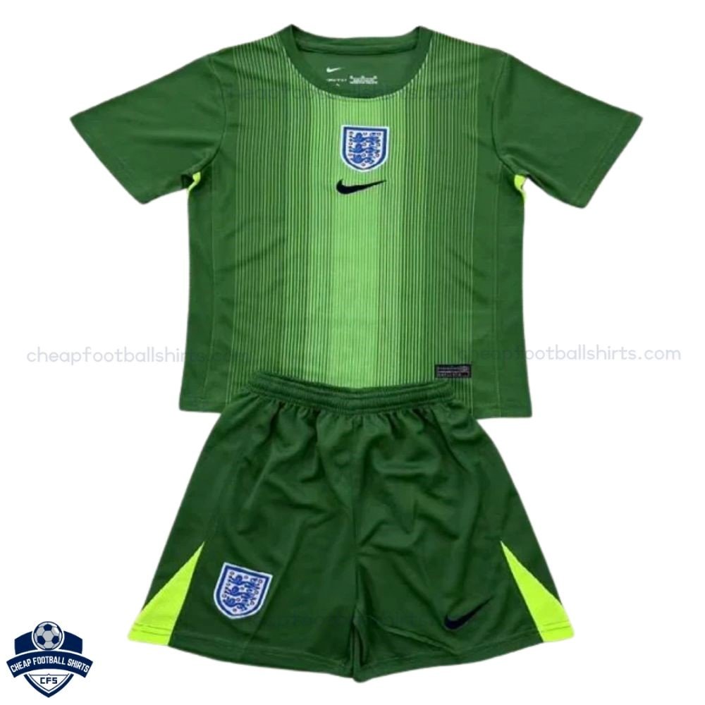 England Goalkeeper Kids Football Kit 25/26