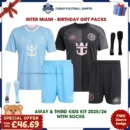 Inter Miami FC Football Kit Bundle 25/26 - Away & Third with socks