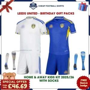 Leeds United Football Gift Bundle 25/26 - Home & Away