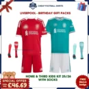 Liverpool Birthday Football Kit Bundle 25/26 - Home Third