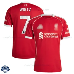 Liverpool WIRTZ 7 Home Cheap Football Shirts 2025/26_Overview