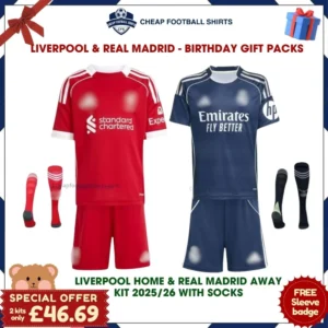 Liverpool and Real Madrid Gift Packs