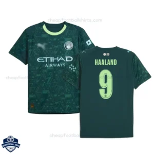 Manchester City Fourth Men Football Shirt 25/26 HAALAND 9
