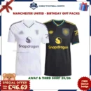 Manchester United Birthday Gift Packs -Away Third Cheap Football Shirts 2025/26