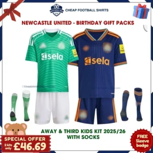 Newcastle United Away & Third 2025/26 Gift Pack