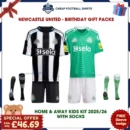 Newcastle United FC Football Kit Bundle 25/26 - Home & Away