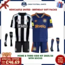 Newcastle United FC Football Kit Bundle 25/26 - Home & Third
