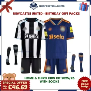 Newcastle United FC Football Kit Bundle 25/26 - Home & Third