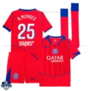PSG Third Kids Football Kit 25/26 N.MENDES 25