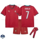 Portugal World Cup RONALDO 7 Home Kids Football Kit 2026 - overview