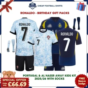 Ronaldo Football Kit Birthday Gift Bundle 25/26