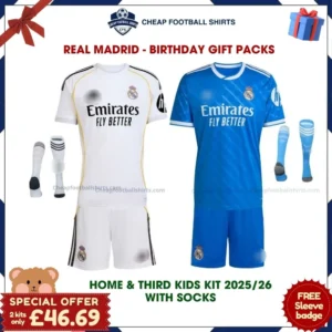 Real Madrid Football Gift Bundle 25/26