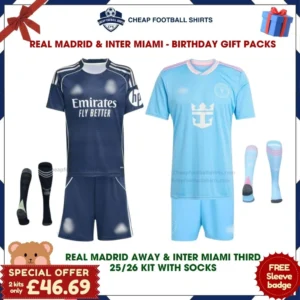 Real Madrid and Inter Miami Gift Packs