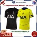 Tottenham BIRTHDAY Football Shirt Gift Pack 25/26 - Away & Third