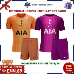 Tottenham Hotspur FC Football Kit Bundle 25/26 -Goalkeeper