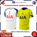 Tottenham BIRTHDAY Football Shirt Gift Pack 25/26 - Home & Third