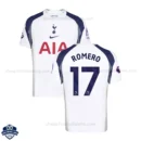 Tottenham Home Men Football Shirt 25/26 ROMERO 17