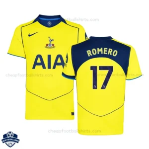 Tottenham Third Men Football Shirt 25/26 ROMERO 17