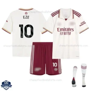 Arsenal Third Kids Football Kit 25/26 EZE 10