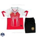 Barcelona Karol G Red Special Edition Kids Football Kit 25/26
