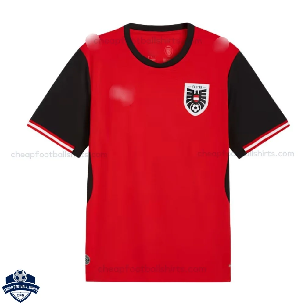 Austria World Cup 2026 Home Men Cheap Football Shirt - front view