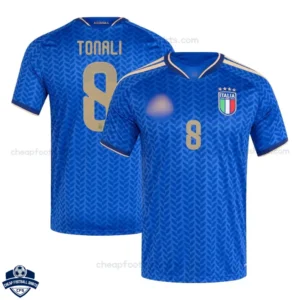 Italy World Cup TONALI 8Home Football Shirts 2026 - Overview