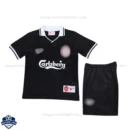Retro Liverpool Third Kids Football Kit 1996/97 - Front View
