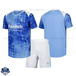 Derby County Third Kids Football Kit 25/26