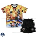 Japan One Piece Anime Edition Kids Football Kit 2025/26 - Yellow
