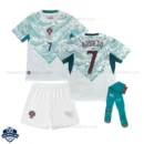 Portugal Away Kids Football Kit 2026/27 RONALDO 7