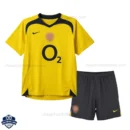 Arsenal Away Kids Football Kit 2005/06
