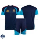 Spain Training Kids Football Kit 26/27 - Royal Blue - overview