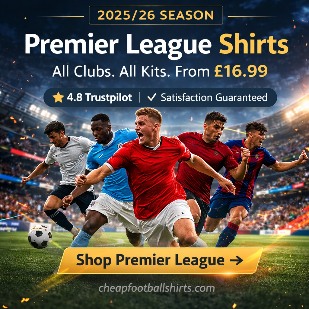 Premier Leagues Shirt Banner 2026