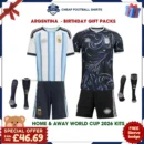 Argentina FC Birthday Football Kit Packs 2026 - Home & Away with socks